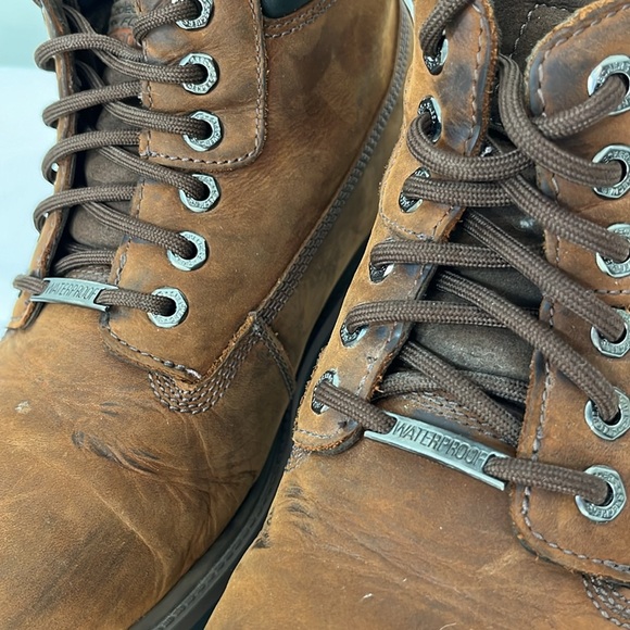 Skechers Verdict 10.5 Wide Waterproof Hiking Boots Lug Sole Memory Foam - Picture 8 of 14